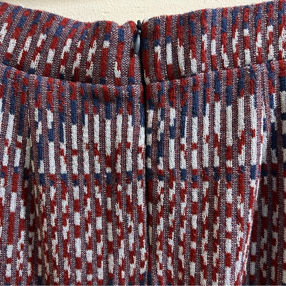 Anthropologie Mauve Carolina Midi Straight Pencil Skirt Faux Wrap Small - Picture 4 of 5